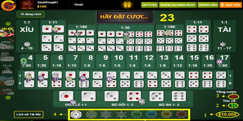 Cách chơi Tài Xỉu Một số lưu ý quan trọng ở cách chơi Tài Xỉu tại B52CLUB
