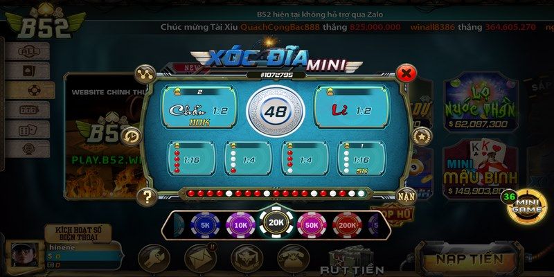 Vì sao xóc đĩa mini b52club được người chơi